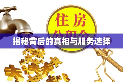 铁岭揭秘背后的真相与服务选择