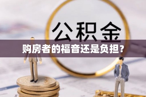 铁岭购房者的福音还是负担？